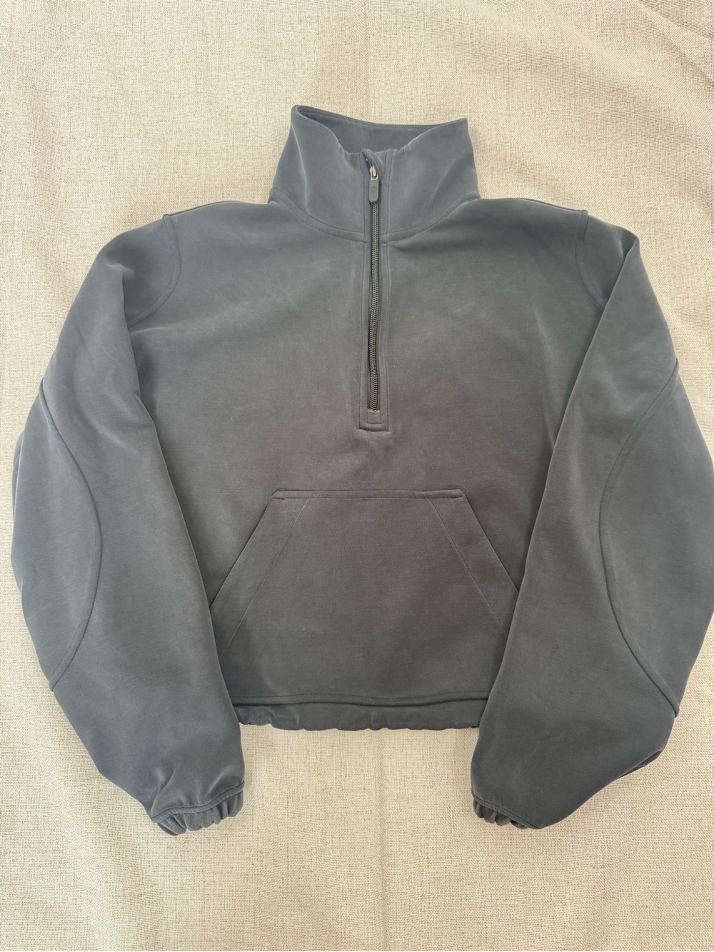 Lululemon Charcoal Half-Zip Pullover Sweatshirt Women’s